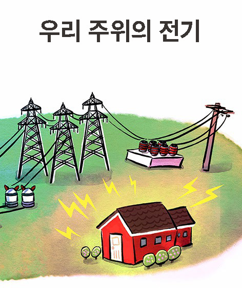 우리 주위의 전기 책 표지